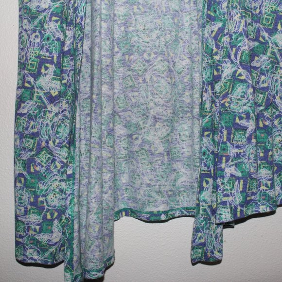 LuLaRoe Long Cardigan, Large, Floral Pattern - Picture 3 of 5